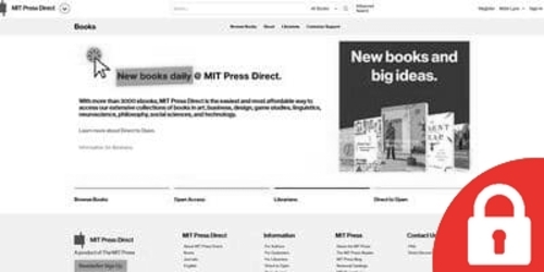 Couverture de MIT - Massachusetts Institute of Technology Press eBooks
