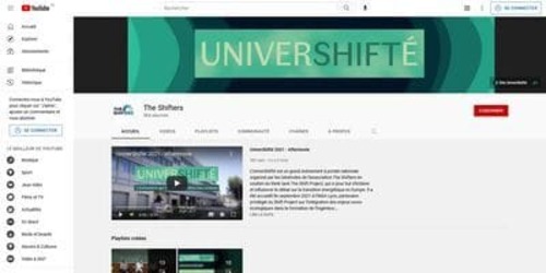 Couverture de The Shifters : Chaîne Youtube