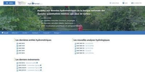 Couverture de Hydroportail : nouveau site de référence des données hydrométriques et hydrologiques