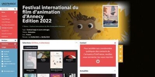 Couverture de Festival international du film d'animation d'Annecy - 2022