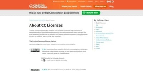 Couverture de Licences Creative Commons