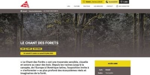 Couverture de Exposition Le Chant des Forêts : MAIF Social club