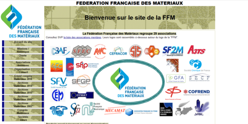 Couverture de FFM : Fédération Française des Matériaux