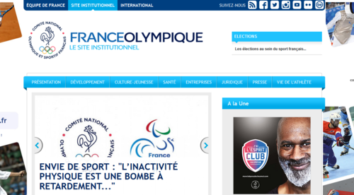 Couverture de CNOSF - France Olympique : Comité national olympique et sportif français