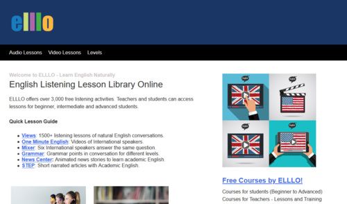 Couverture de ELLLO : English Listening Lesson Library Online