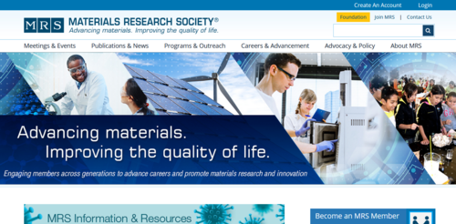 Couverture de Materials Research Society (MRS)