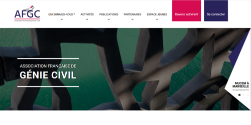 Couverture de AFGC : Association Française de Génie Civil