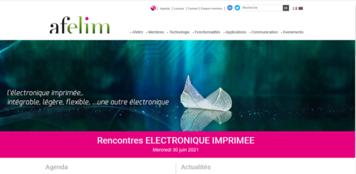 Couverture de AFELIM - Association française de l'électronique imprimée