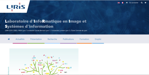 Couverture de LIRIS : Laboratoire d'InfoRmatique en Image et Systèmes d'information