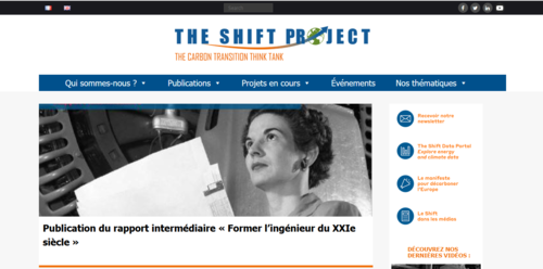 Couverture de The Shift Project