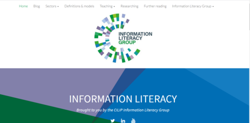 Couverture de Information Literacy Website