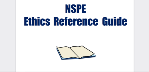 Couverture de NSPE Ethics Reference Guide