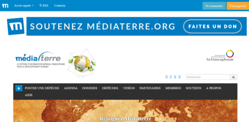 Couverture de Médiaterre - toute l'actualité du développement durable en langue française
