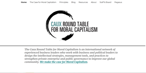 Couverture de Caux Round Table for Moral Capitalism – We make the case for Moral Capitalism