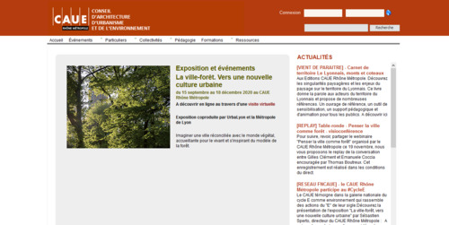 Couverture de Conseil d'Architecture, d'Urbanisme et de l'Environnement Rhône Métropole : CAUE69
