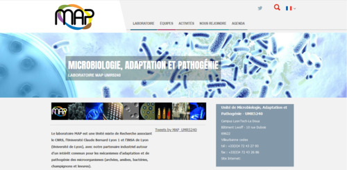 Couverture de Microbiologie, Adaptation et Pathogénie