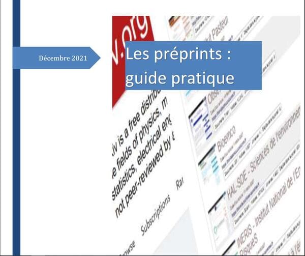 Préprints : guide pratique